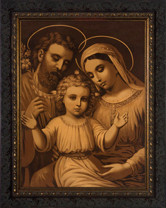 Sepia Holy Family Framed Art Sepia Holy Family Framed Art