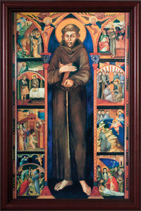 St. Francis by Dossal Framed Art St. Francis by Dossal Framed Art