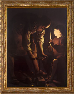 St. Joseph the Carpenter Framed Art St. Joseph the Carpenter Framed Art