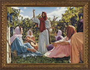 Proclamation of the Kingdom - Gold Framed Art Proclamation of the Kingdom - Gold Framed Art
