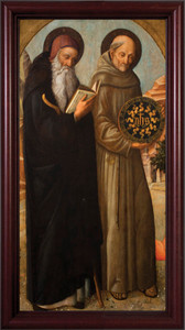 Sts. Anthony and Bernardino of Siena Framed Art Sts. Anthony and Bernardino of Siena Framed Art