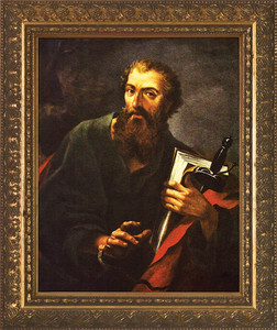 San Paolo e la Vipera Framed Art San Paolo e la Vipera Framed Art