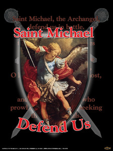 St. Michael Defend Us Poster St. Michael Defend Us Poster