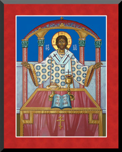 The Holy Eucharist (Detail) by Fr. Thomas Loya The Holy Eucharist (Detail) by Fr. Thomas Loya