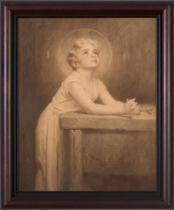 Antique Christ Child (With Nails) Framed Art Antique Christ Child (With Nails) Framed Art