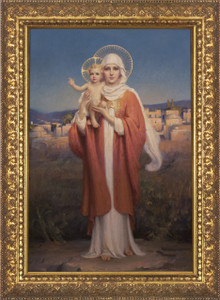 Our Lady of Palestine by Chambers Framed Art Our Lady of Palestine by Chambers Framed Art