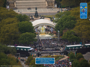 World Meeting of Families Papal Mass Close Up Aerial Commemorative Print World Meeting of Families Papal Mass Close Up Aerial Commemorative Print