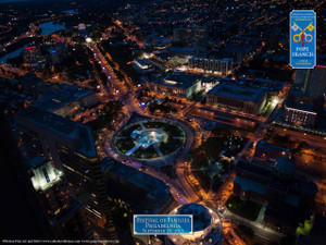 Festival of Families Papal Parade Aerial Commemorative Print Festival of Families Papal Parade Aerial Commemorative Print