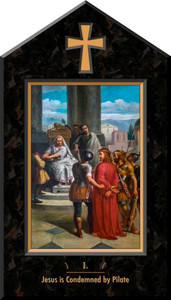Bertucci Indoor Station of the Cross Icon Plaques (Set of 14) Bertucci Indoor Station of the Cross Icon Plaques (Set of 14)