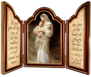 L'Innocence Triptych Plaque L'Innocence Triptych Plaque