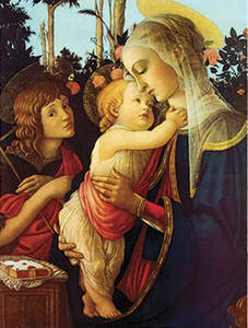 Virgin and Her Child Print Virgin and Her Child Print