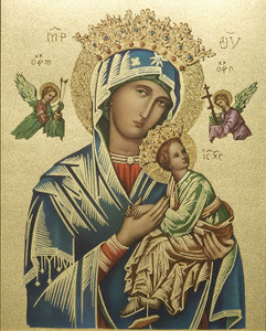 Our Lady of Perpetual Help (Gold) Print Our Lady of Perpetual Help (Gold) Print