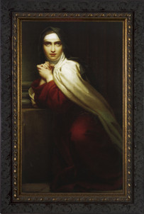 St. Teresa of Avila - Dark Ornate Framed Art St. Teresa of Avila - Dark Ornate Framed Art