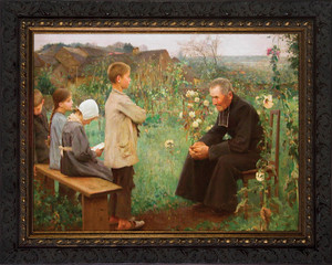 Catechism Lesson Framed Art Catechism Lesson Framed Art