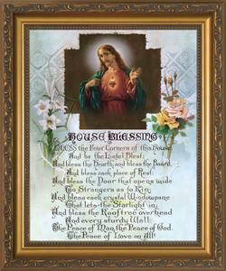 House Blessing Framed Art House Blessing Framed Art