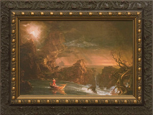 The Voyage of Life: Manhood Framed Art The Voyage of Life: Manhood Framed Art