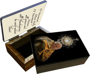 St. John Paul II with Monstrance Keepsake Box