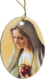Our Lady of Fatima Ornament Our Lady of Fatima Ornament