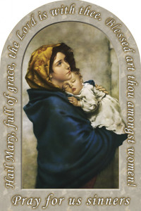 Madonna of the Streets Prayer Arched Magnet Madonna of the Streets Prayer Arched Magnet