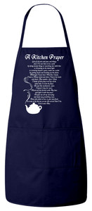 A Kitchen Prayer Apron (Navy) A Kitchen Prayer Apron (Navy)