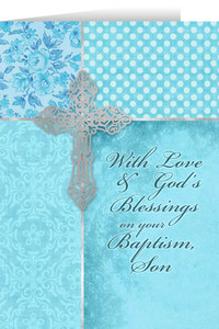 Son, On Your Baptism Greeting Card