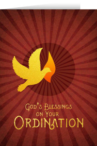 Holy Spirit Ordination Greeting Card Holy Spirit Ordination Greeting Card