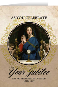 Madonna of the Host Jubilee Greeting Cards