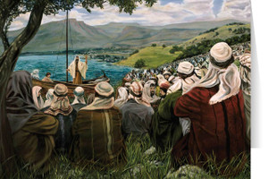 Sermon on the Mount (Jenicke) Greeting Card Sermon on the Mount (Jenicke) Greeting Card