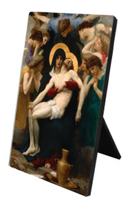 La Pieta Vertical Desk Plaque La Pieta Vertical Desk Plaque