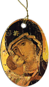 Our Lady of Vladimir Ornament