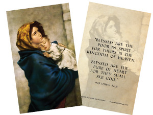 Madonna of the Streets Holy Card Madonna of the Streets Holy Card
