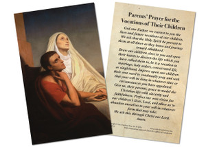 Parents' Prayer for the Vocations of their Children Parents' Prayer for the Vocations of their Children