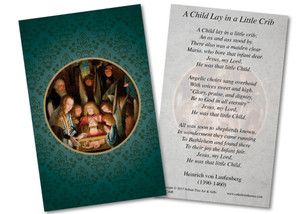 Adoration of the Shepherds (Special Needs) Holy Card Adoration of the Shepherds (Special Needs) Holy Card