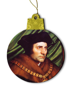 St. Thomas More Wood Ornament St. Thomas More Wood Ornament