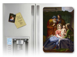 Holy Family with Grandparents Joachim and Anne Magnet Holy Family with Grandparents Joachim and Anne Magnet