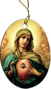 Immaculate Heart of Mary Ornament Immaculate Heart of Mary Ornament
