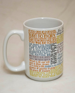 Saint Frances Xavier Cabrini Quote Mug Saint Frances Xavier Cabrini Quote Mug