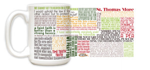 Saint Thomas More Quote Mug Saint Thomas More Quote Mug