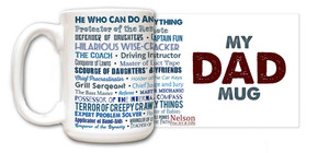 "My Dad Mug" Quote Mug "My Dad Mug" Quote Mug