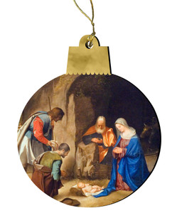 Adoration of the Shepherds Wood Ornament Adoration of the Shepherds Wood Ornament