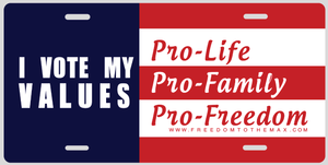 I Vote My Values I Vote My Values