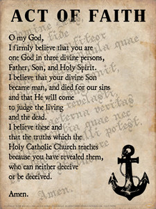 Act of Faith Poster Act of Faith Poster
