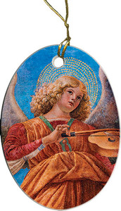 Angel Playing Violin Ornament