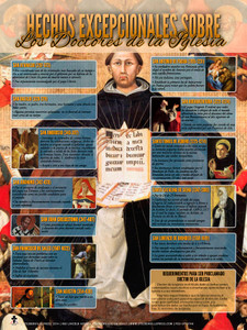 Spanish Unusual Facts About the Doctors of the Church Poster Spanish Unusual Facts About the Doctors of the Church Poster