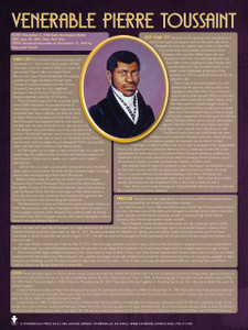 Venerable Pierre Toussaint Explained Poster