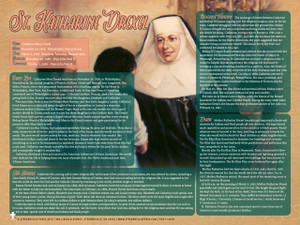 St. Katharine Drexel Explained Poster