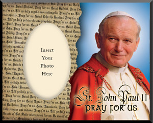 St. John Paul II Photo Frame St. John Paul II Photo Frame