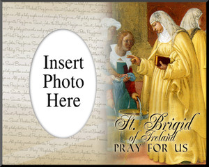 St. Brigid of Ireland Photo Frame St. Brigid of Ireland Photo Frame