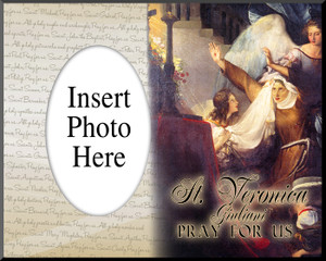 St. Veronica Giuliani Photo Frame St. Veronica Giuliani Photo Frame
