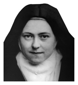 St. Therese Visor Clip